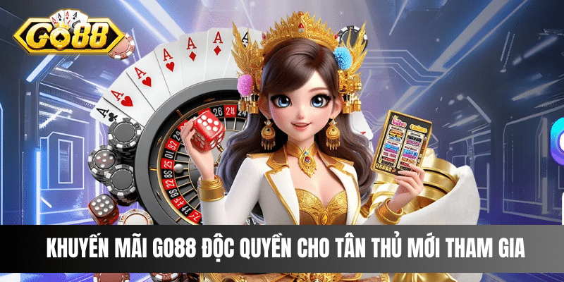 Khuyến mãi Go88 độc quyền cho tân thủ mới tham gia