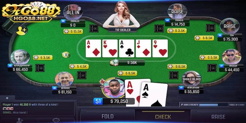 Các vòng cược poker Go88 người chơi nên biết